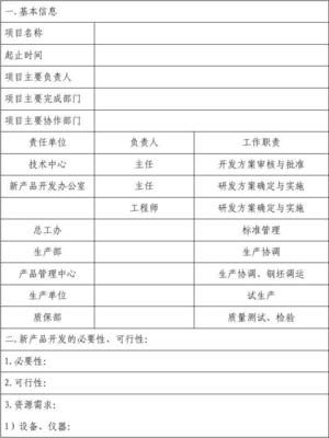 新产品开发项目立项报告 智能穿戴健康监测手环技术开发